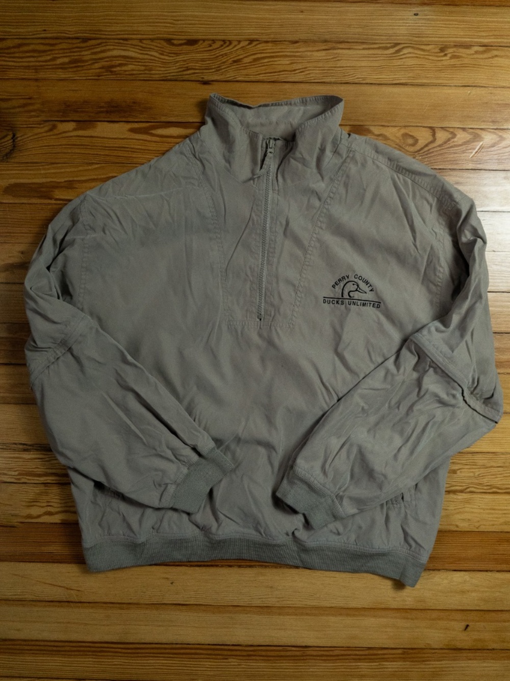 Vintage TIMEOUT Windbreaker 1/4 Quarter Zip